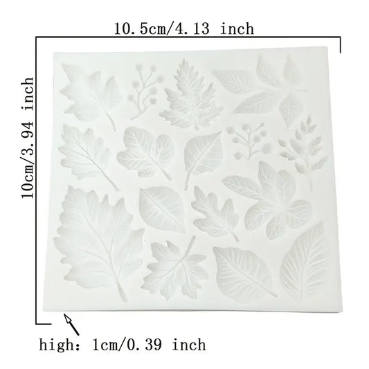Assorted Maple Leaf Silicone Mould S647