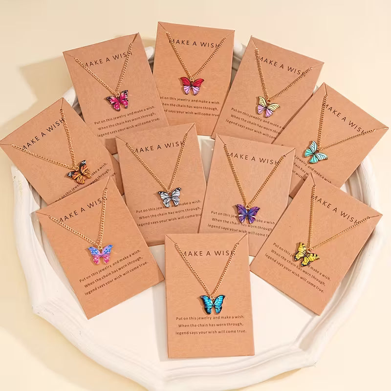 Elegant Colourful Butterfly Assorted Colours