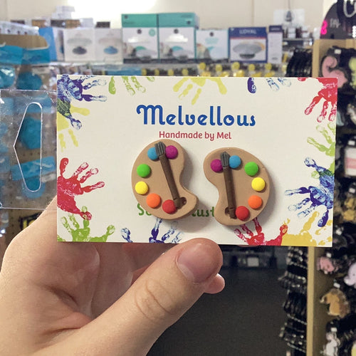 Melvellous - Paint Pallet Earring