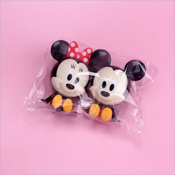 2PC Mickey and Minnie Figurine Set