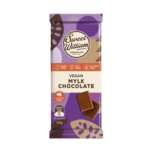 Sweet William Mylk Chocolate 100g
