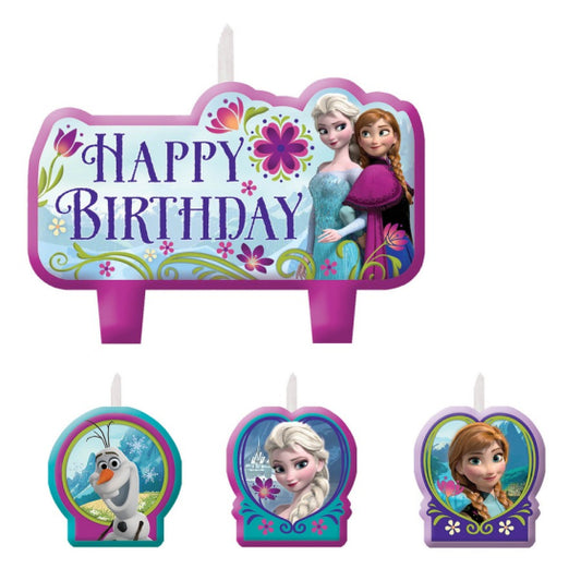 Frozen Birthday Candle Set.