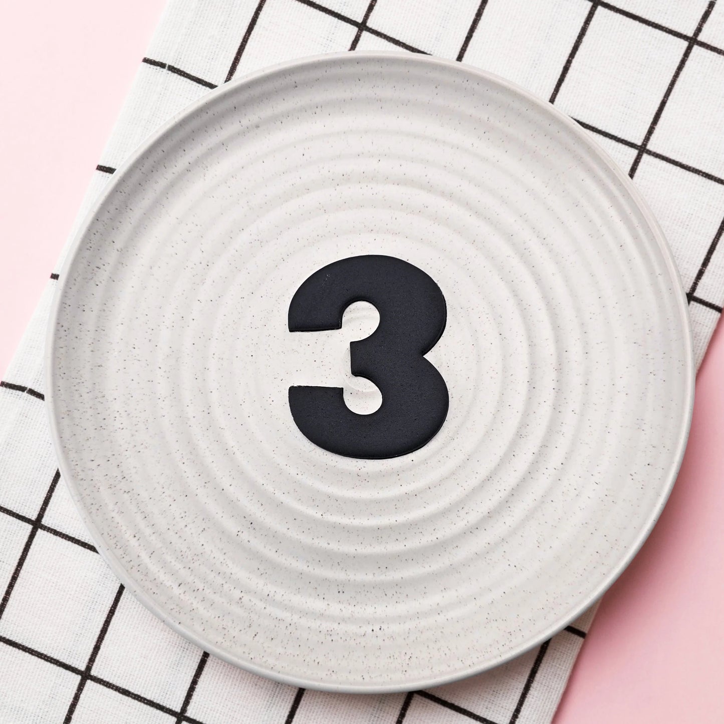 Custom Cookie Cutters - Number Cutters (Wide Version) FULL SET - 4INCH.