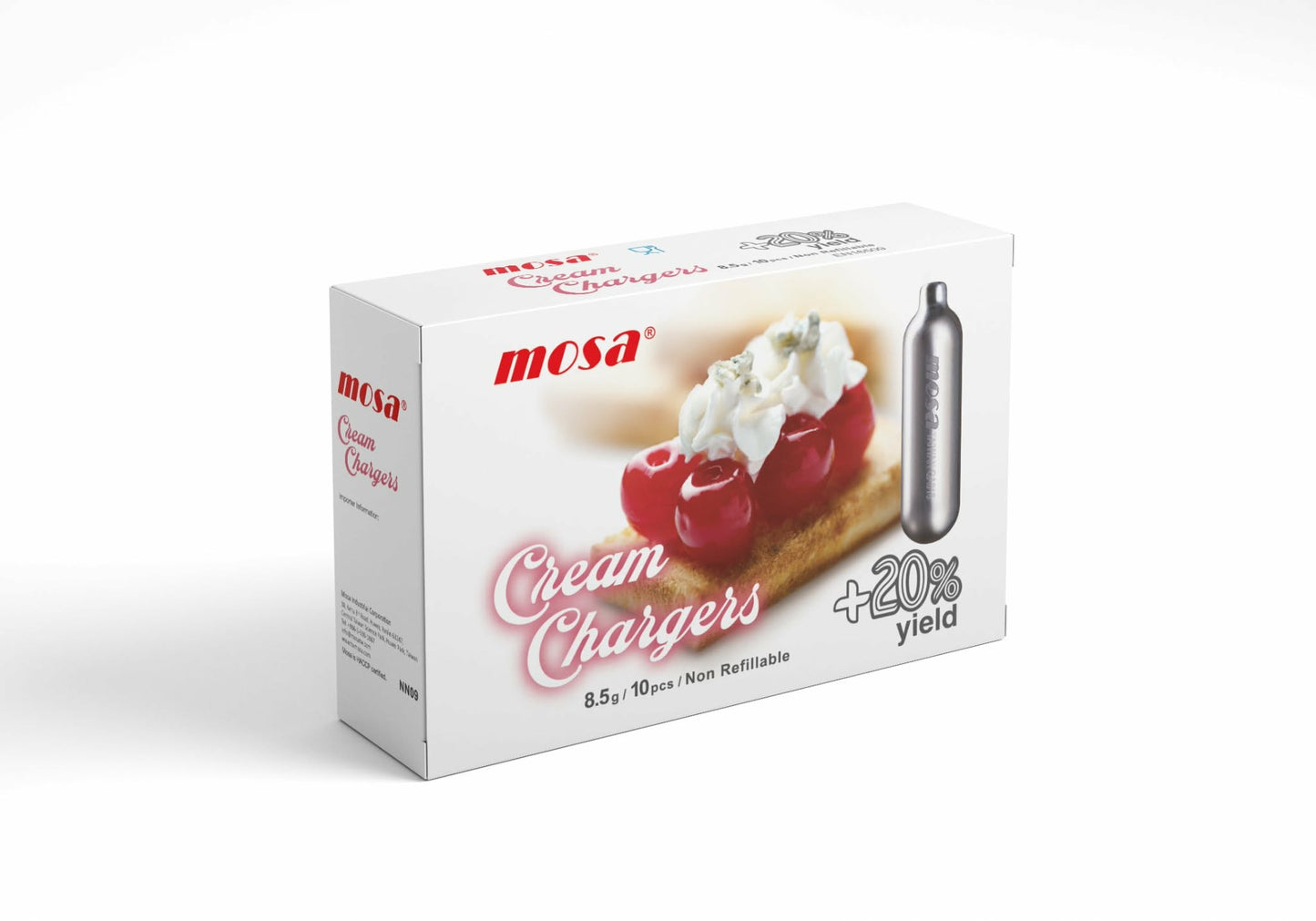 Mosa - Cream Chargers 10pk