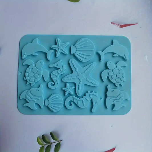 Silicone Mould - Ocean Animals - S558