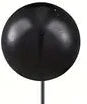 5PC Ball Topper - XX Small - Gloss Black