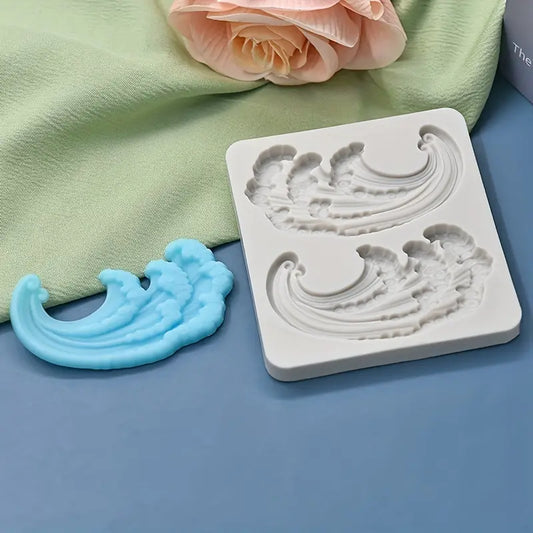 Silicone Mould - Sea Waves V3 - S771