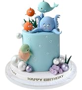 21PC Under The Sea Cake Toppers