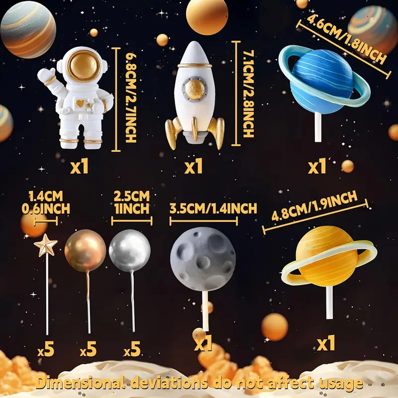 Space / Astronauts / Planets Cake Decorating Kit