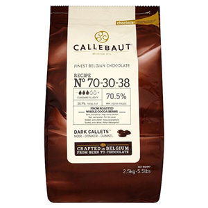 2.5KG  - Callebaut Finest Belgian Chocolate