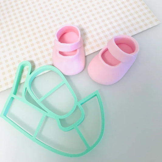 Custom Cookie Cutters - Baby Shoe Cutter Set (SweetP Cutters).