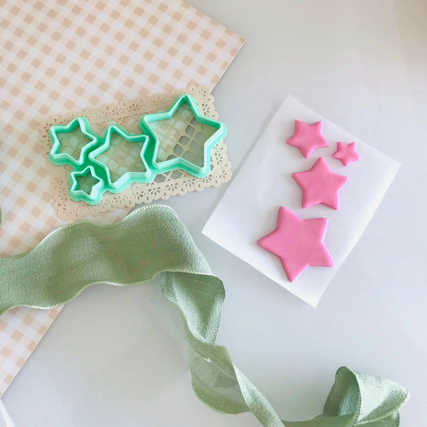 Custom Cookie Cutters - Basic Star Multi Cutter (SweetP).