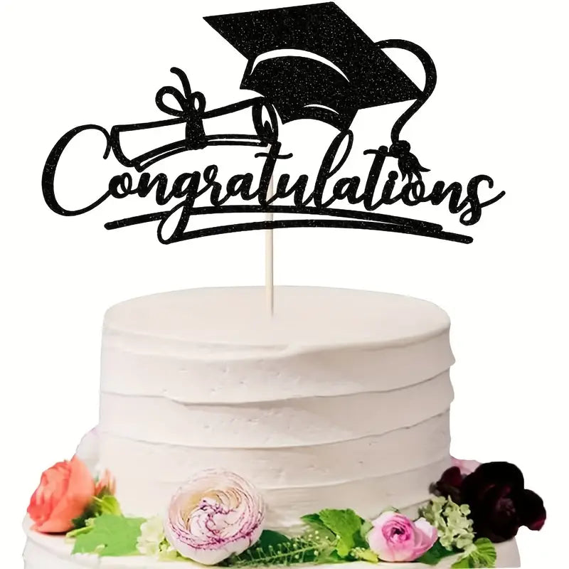Congratulations Graduation Topper - Cardstock