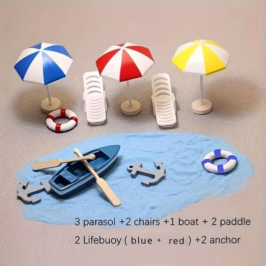 12PC Tropical Beach Theme Decorating Kit V2
