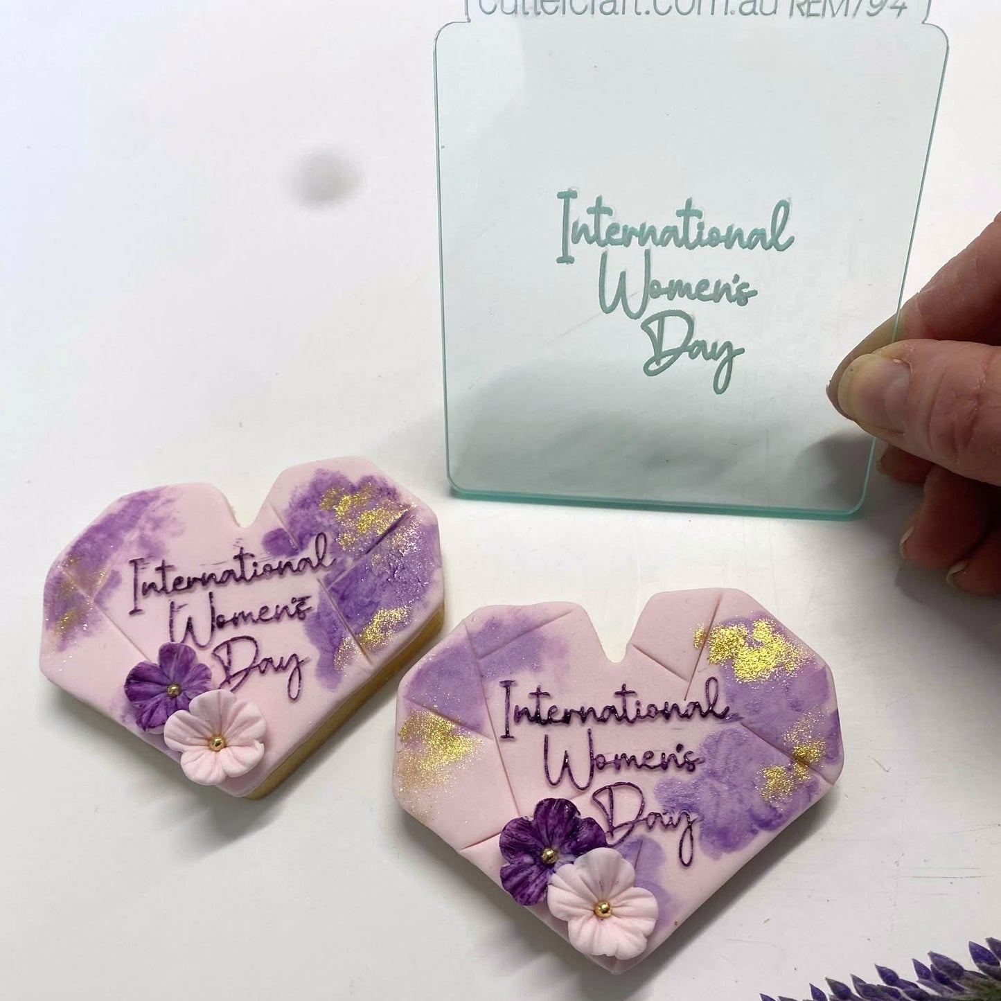 International Women's Day Embosser- Cutter Craft