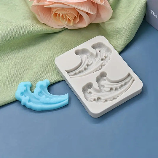 Silicone Mould - Sea Waves V2 - S770