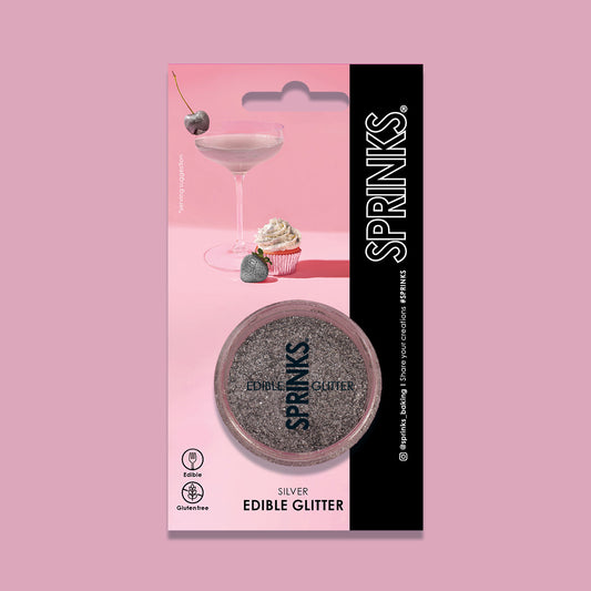 Sprinks - Edible Glitter - Silver