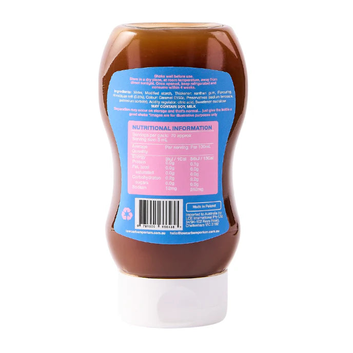 Low Carb Emporium - Salted Caramel Flavoured Sauce 350ml