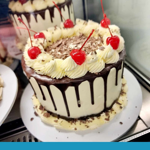 Black Forest Cake - Assorted Sizes *Min 24 Hour Notice Tues-Sat* OR Add Date required to Comments section