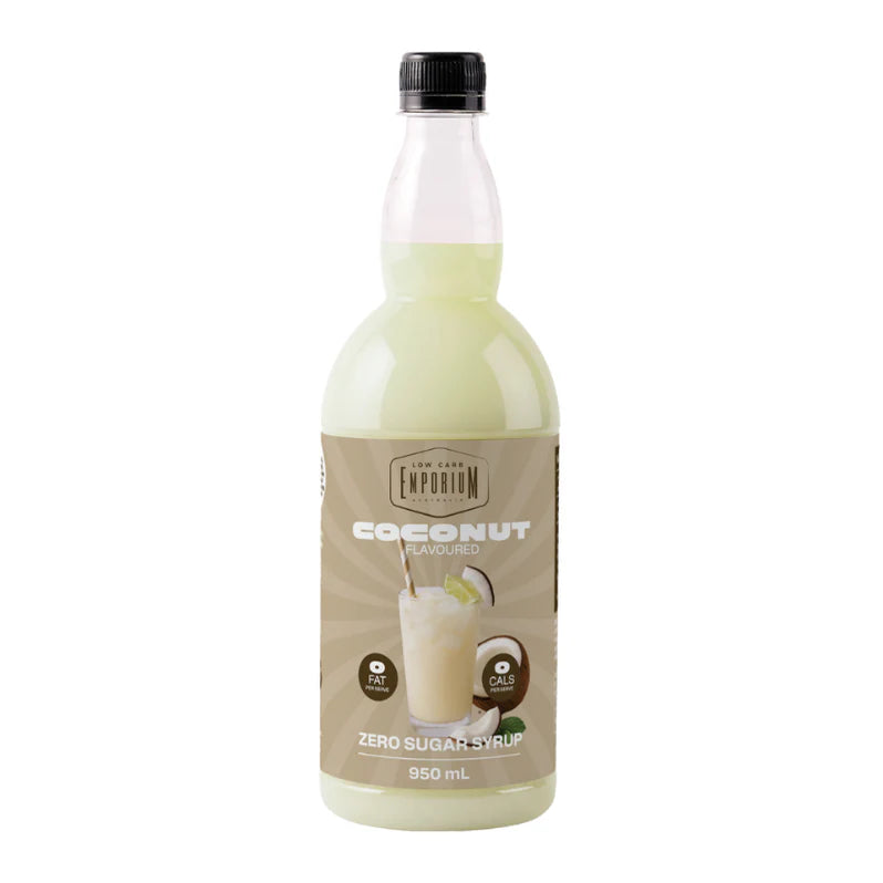 Low Carb Emporium Coconut Flavoured Zero Sugar Syrup 950ml