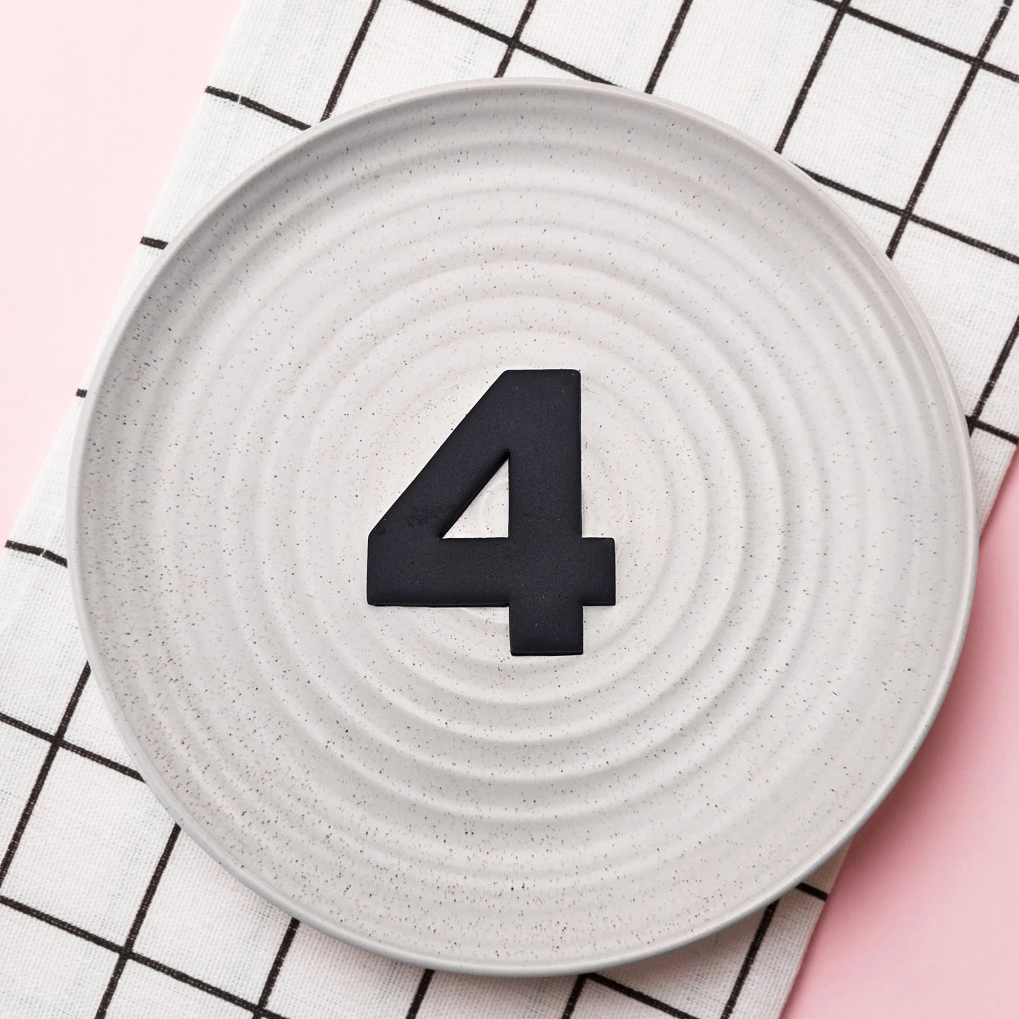 Custom Cookie Cutters - Number Cutters (Wide Version) FULL SET - 5INCH.
