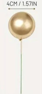 5PC Ball Topper - Large - Gold