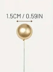 5PC Ball Topper - XX Small - Gold