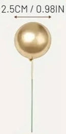 5PC Ball Topper - Small - Gold
