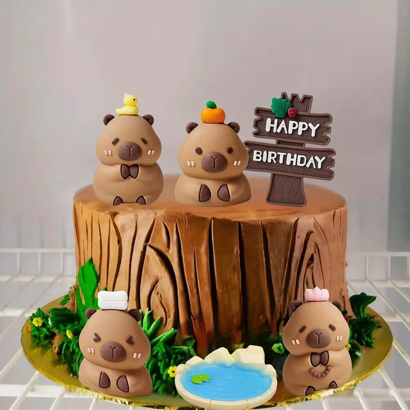Capybara Cake Decorating Kit 7PC V2