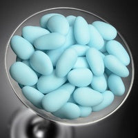 Blue Sugar Almonds - Approx 100g