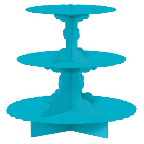 Cupcake 3 Tier Treat Stand - Assorted Colours