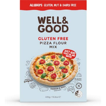 Well & Good Gluten Free Pizza Flour Mix 360g