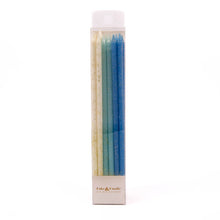 Cake & Candle Blue Glitter Cake Candles (Pack of 12)