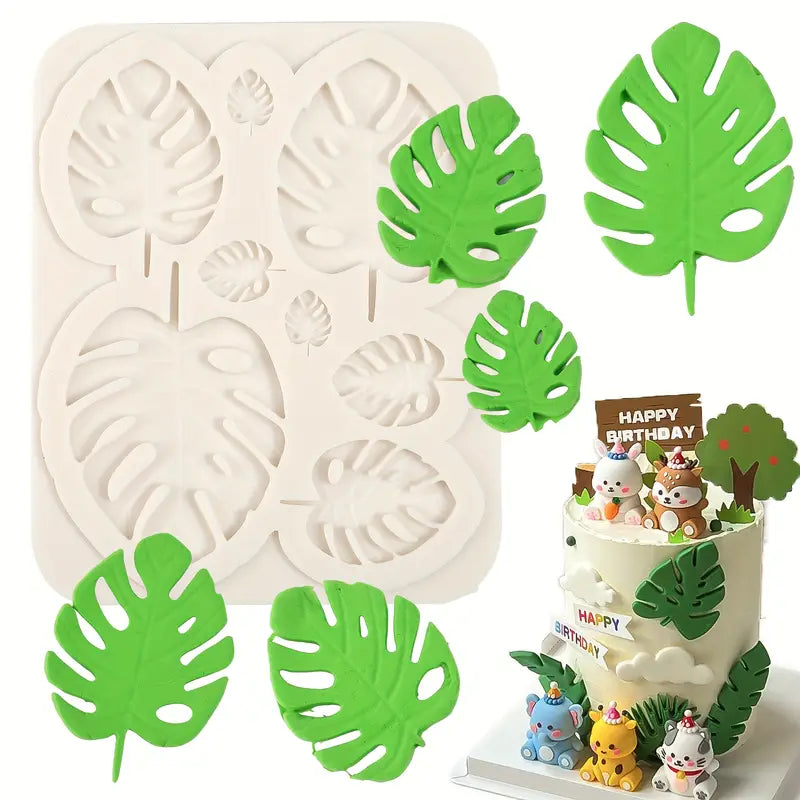 Banana Leaf Silicone Mould S676