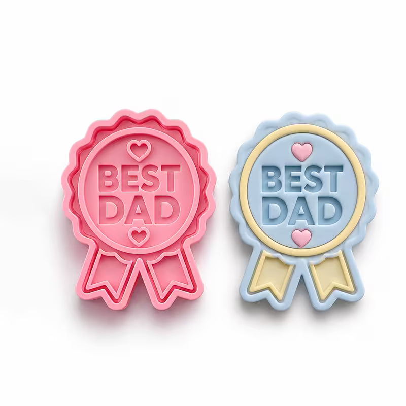 Father's Day Best Dad Metal Mould/ Stamp