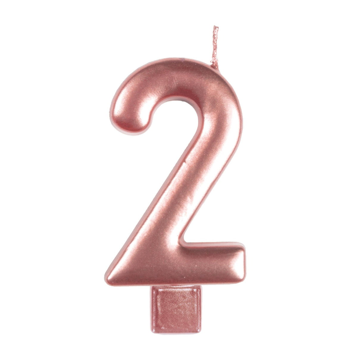 Rose Gold - Number Candle - 2