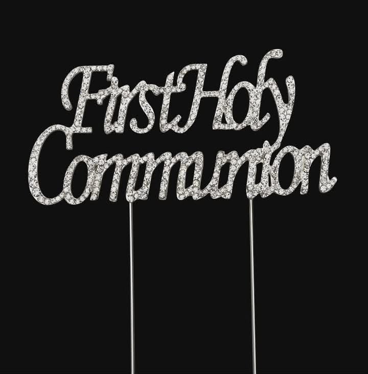 First Holy Communion Cake Topper - Assorted
