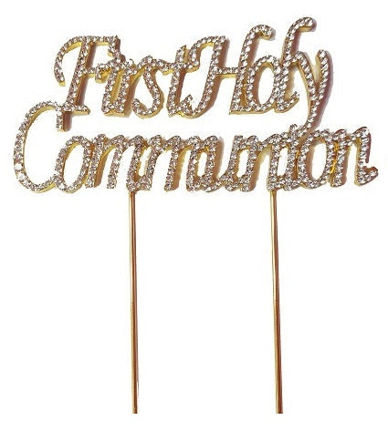First Holy Communion Cake Topper - Assorted