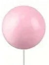 5PC Ball Topper - XX Small - Gloss Pink