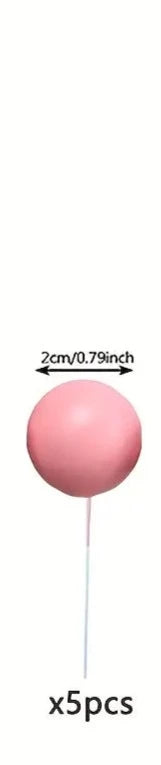 5PC Ball Topper - Extra Small - Pink