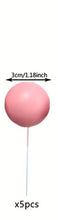 5PC Ball Topper - Medium - Pink