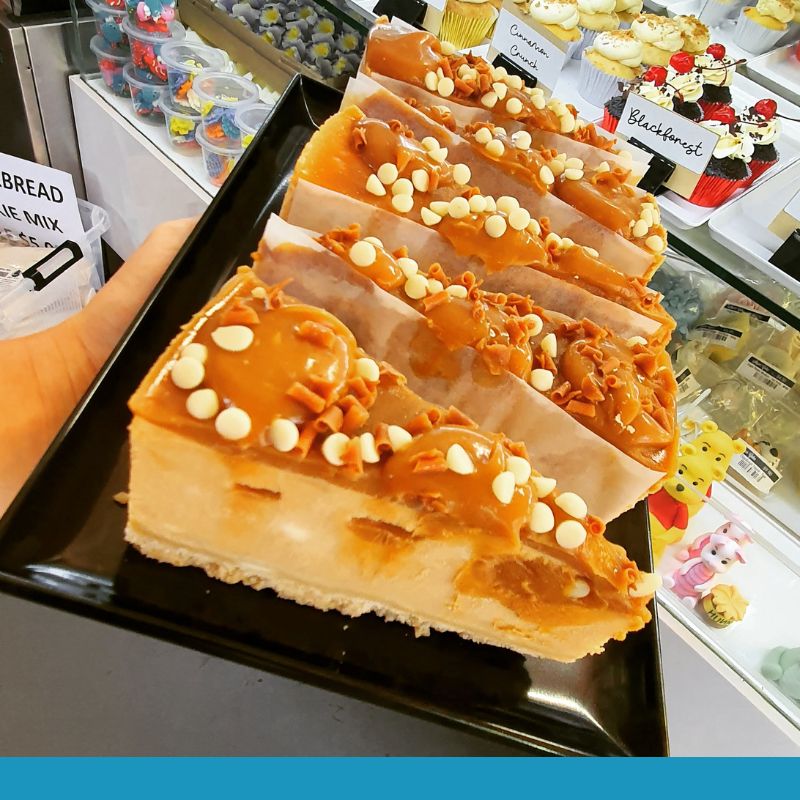 Caramel Swirl Cheesecake Slice *Pickup Only*