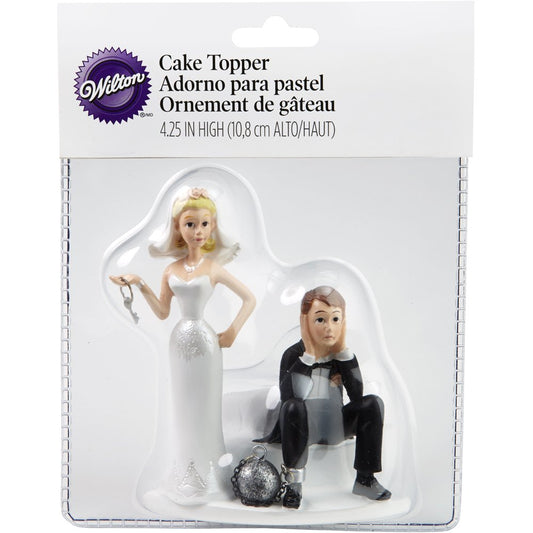 Wilton - Ball and Chain- Wedding Cake Topper