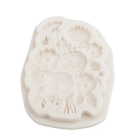 Floral Bouquet Silicone Mould S664