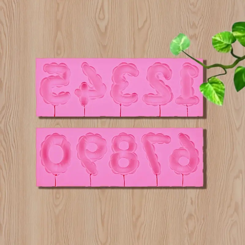 2PC Balloon Shape - Silicone Mould -S607