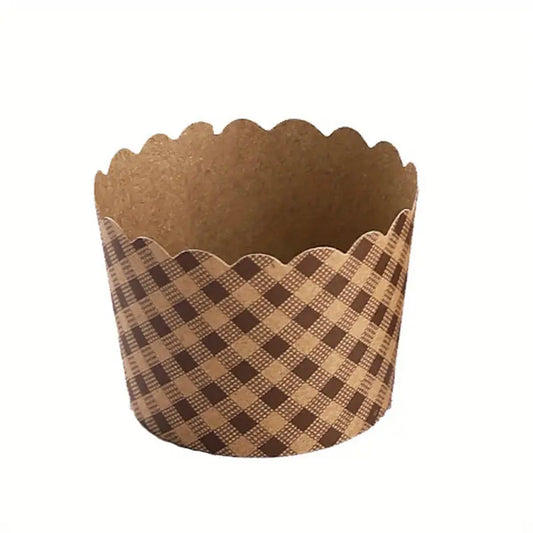 Checkered Baking Cup - 25PC