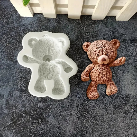 Teddy Bear Silicone Mould S677