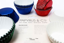 Papyrus and Co 50PK Foil Baking Cups - Red Medium 44mm
