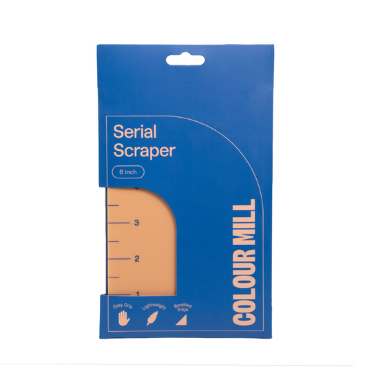 Colour Mill Serial Scraper - Peach 6in