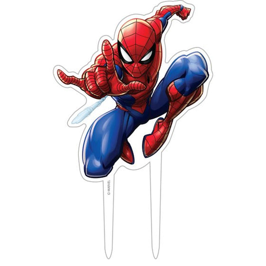 Spiderman Acrylic Cake Topper.